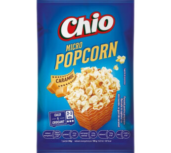 Chio Popcorn pentru microunde cu gust de caramel 80g