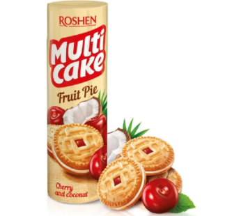 Biscuiti cu umplutura Roshen Multi Cake de cirese 180g