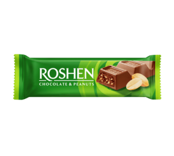 Baton de ciocolata Roshen cu arahide 29g