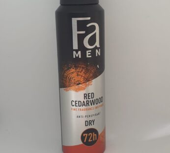 Deodorant spray Fa Men Red Cerawood