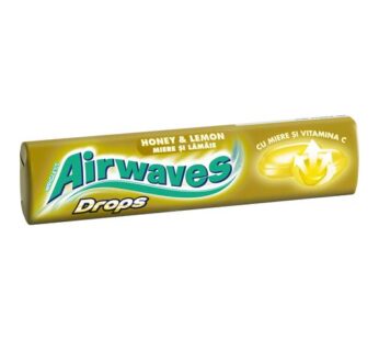 Airwaves Drops cu miere si vitamina C 33.5g