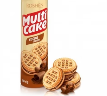 Biscuiti cu umplutura Roshen Multi Cake de cacao 180g