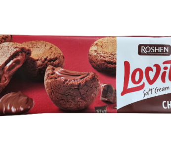 Biscuiti Roshen Lovita cu umplutura de cacao 150g