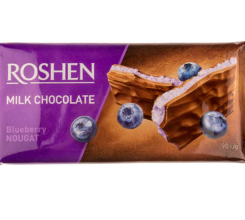 Ciocolata Roshen Nougat si afine 90g