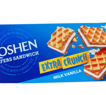 Roshen Extra Crunch cu vanilie 142g