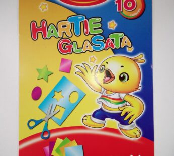 Hartie glasata 10 culori