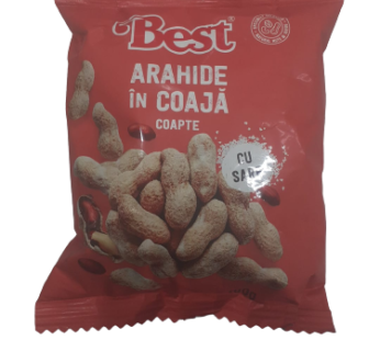 Best Arahide in coaja coapte si sarate 100g