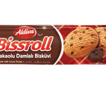 Biscuiti ALDiVA cu ciocolata 52g