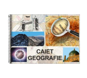 Caiet DACO Geografie A4 24 file cu spira