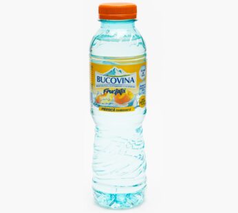 Apa Bucovina fructata cu gust de piersici 0.5L