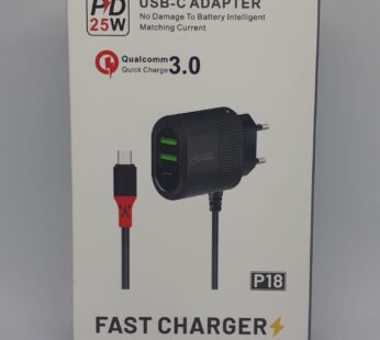 Incarcator USB-C fast charge cu 2 porturi usb suplimentare