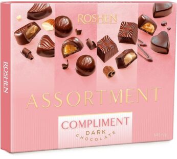 Roshen Assortment COMPLIMENT, DARK CHOCOLATE 145g