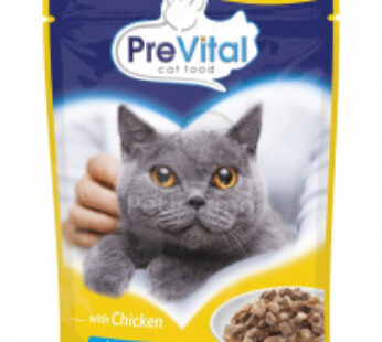 Prevital hrana umeda pentru animale cu pui 100g